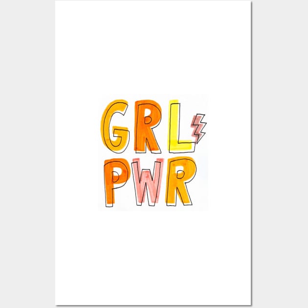 Girl Power Wall Art by nicolecella98